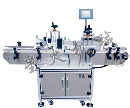 立式圓瓶貼標(biāo)機